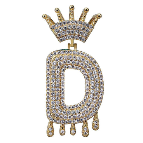 Hip Hop Pendant Micro-inlaid Zircon Necklace